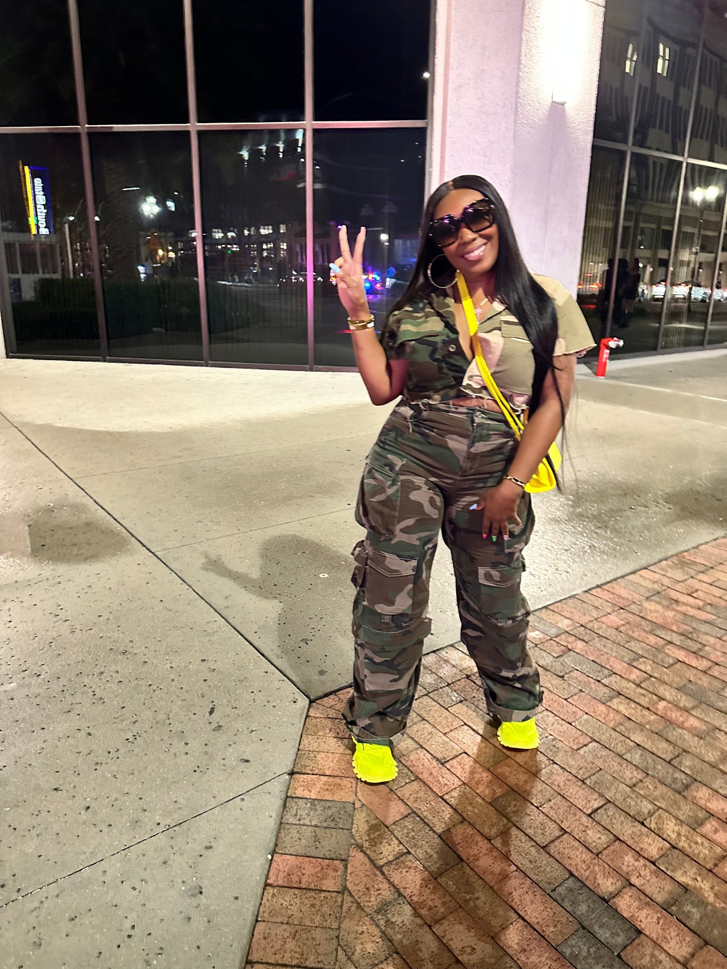 “Ciara” Camo Cargo