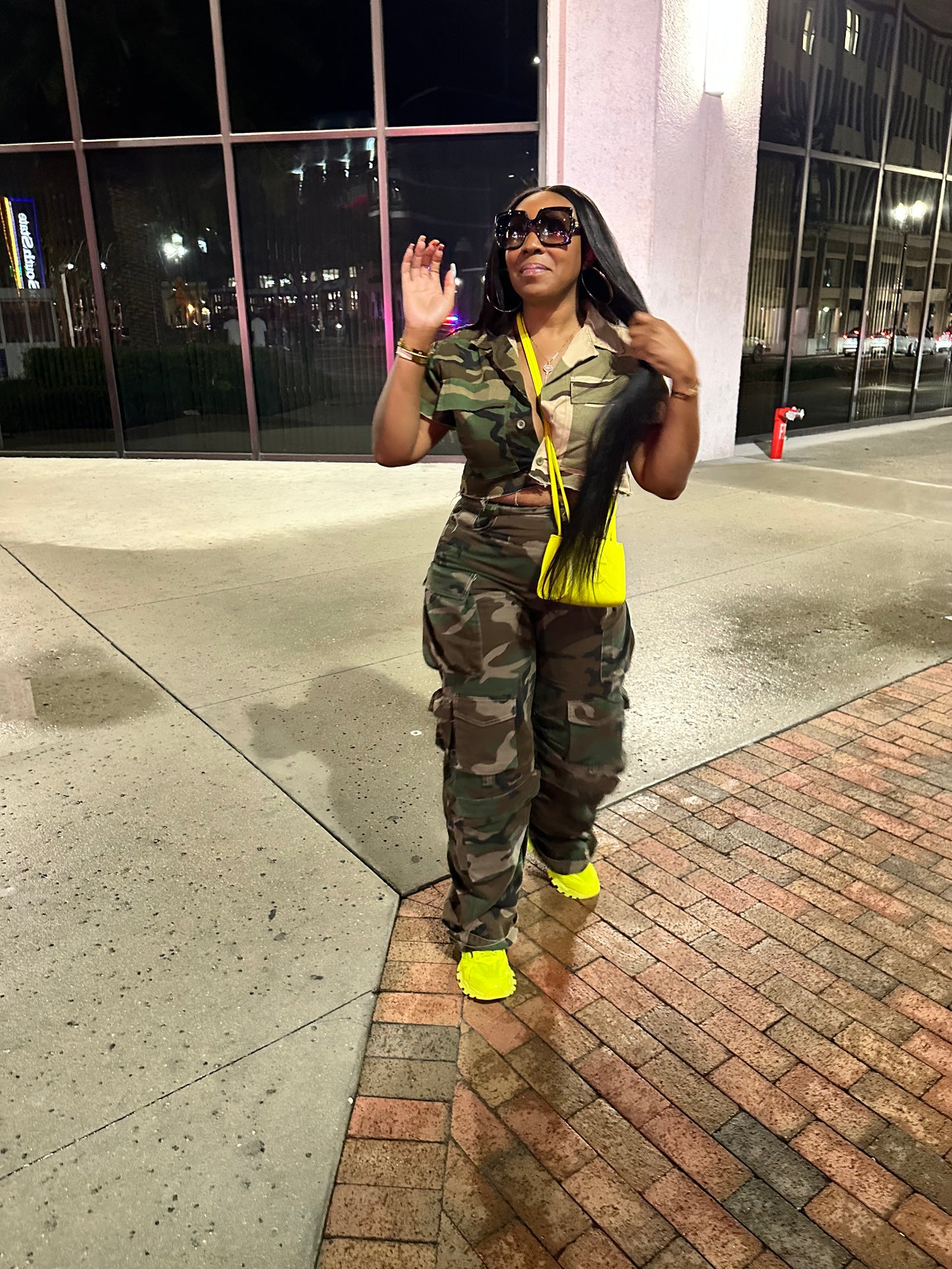 “Ciara” Camo Cargo