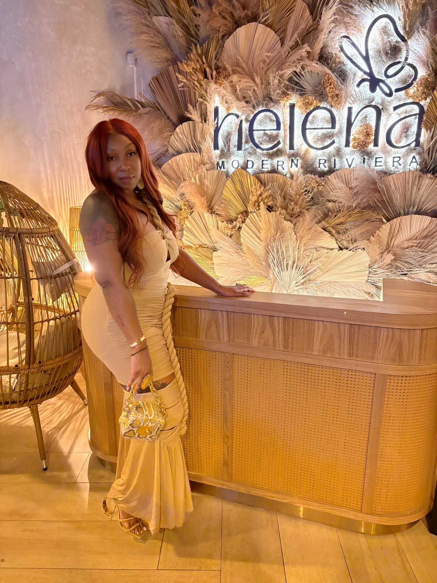 “Helena” maxi dress