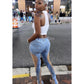“Kayla’’ Stretch Denim Jeans