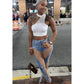 “Kayla’’ Stretch Denim Jeans