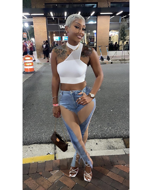 “Kayla’’ Stretch Denim Jeans