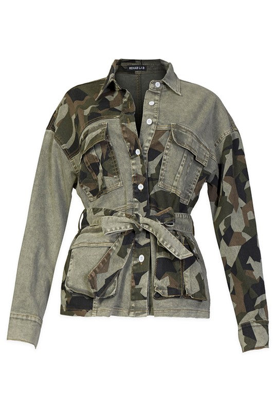 "GI Jane" Camo Jacket