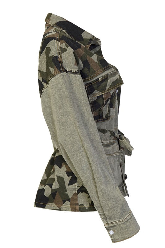 "GI Jane" Camo Jacket