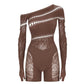 ‘’Casey’’ mesh romper