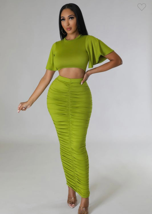 ‘’Quana’’ Maxi Skirt Set